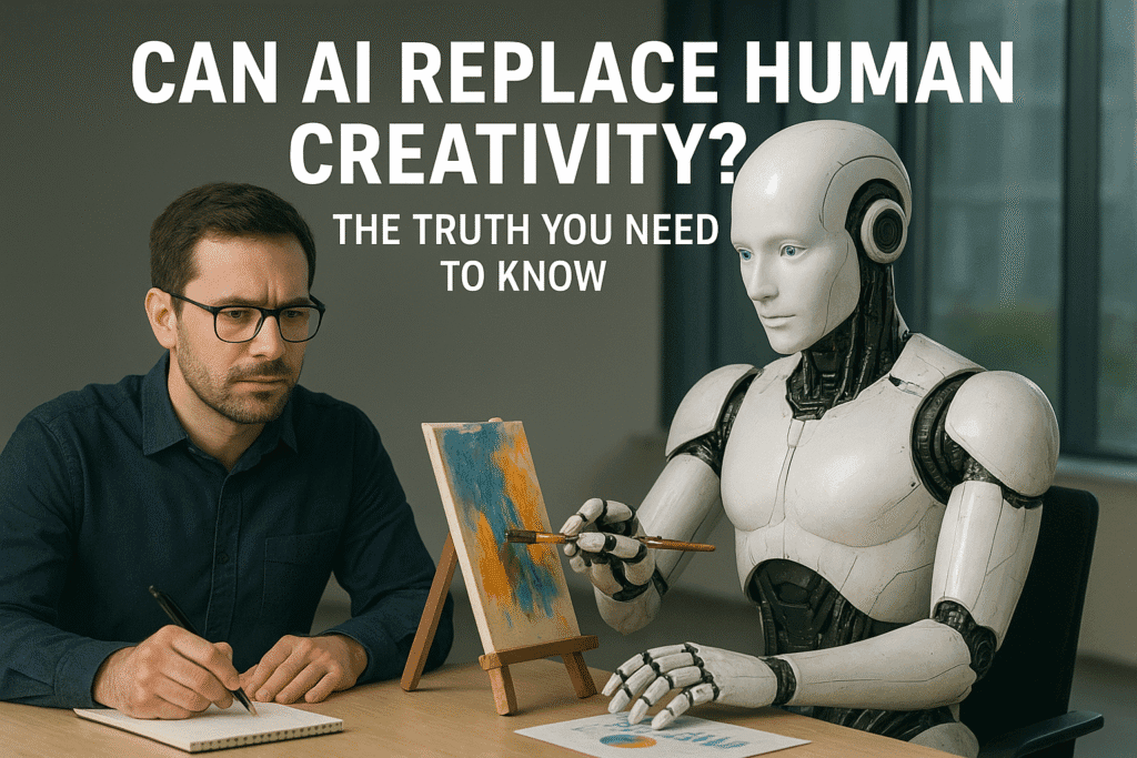 AI and human mind creating art together