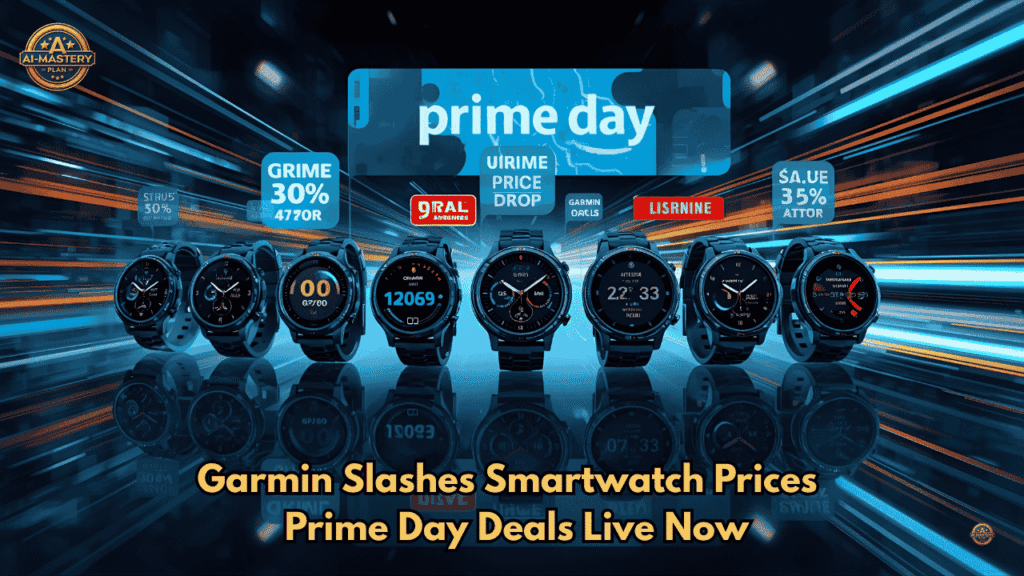 Garmin launches early Prime Day sale with major discounts on its top smartwatch lineup.