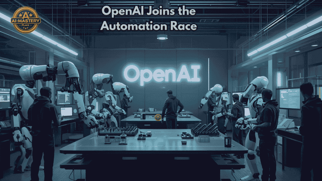 OpenAI developing humanoid robots to lead the automation race and shape the future of robotics.